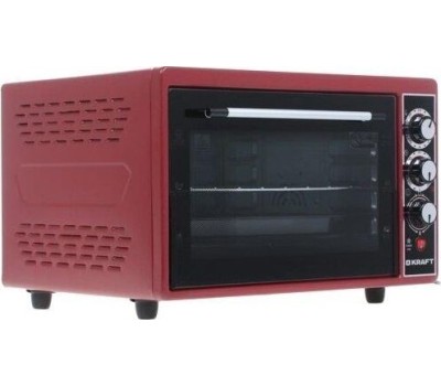 Печь электрическая KRAFT КF-MO 3804KR красный