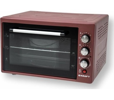 Печь электрическая KRAFT КF-MO 3804KR красный