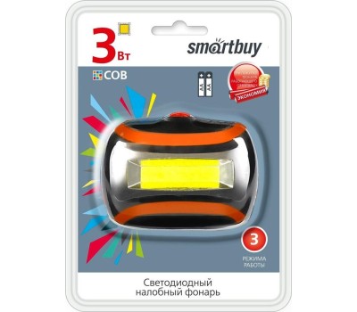 Cветодиодный фонарь SMARTBUY (SBF-HL021) 1 LED COB 3W