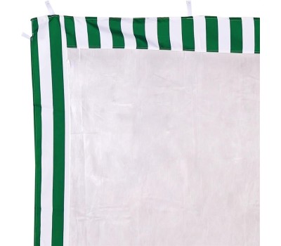 GREEN GLADE Стенка для садового тента 4130 2х3м полиэстер с москитной сеткой зеленая