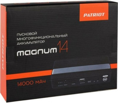 Аккумулятор PATRIOT 650201614 MAGNUM 14 Пусковой многофункциональный аккумулятор