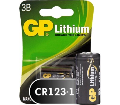 Элементы питания GP (15356) CR123AE-2CR1 (CR123A)