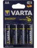 Элементы питания VARTA (04106229412) BL2 LR6 ENERGY ALKALINE (4106) (4106213412)