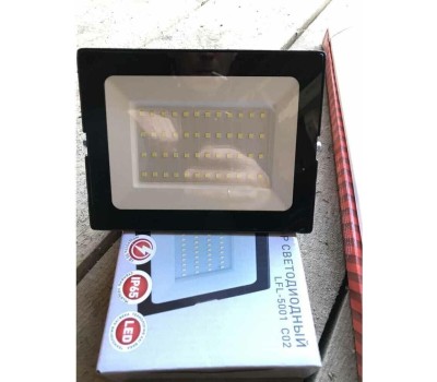 Прожектор ULTRAFLASH (12317) LFL-5001 C02 черный