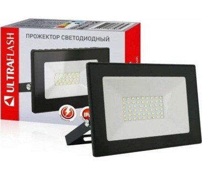 Прожектор ULTRAFLASH (12317) LFL-5001 C02 черный