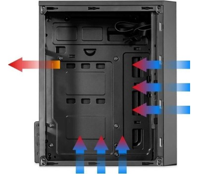 Корпус для ПК GINZZU (17222) B200 1*USB 3.0,2*USB 2.0,AU