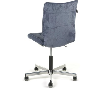 Кресло БЮРОКРАТ Кресло CH-330M темно-синий Light-27 крестовина металл хром