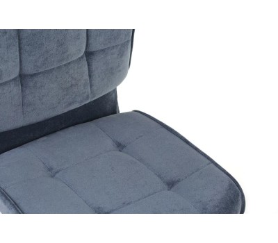 Кресло БЮРОКРАТ Кресло CH-330M темно-синий Light-27 крестовина металл хром