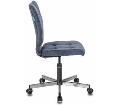Кресло БЮРОКРАТ Кресло CH-330M темно-синий Light-27 крестовина металл хром