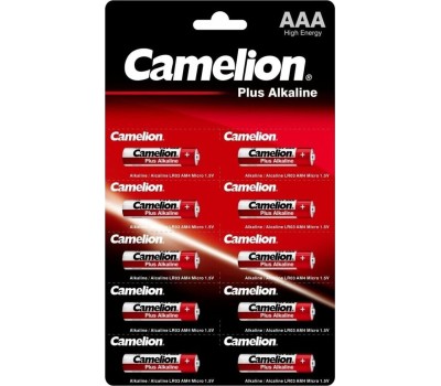 Элементы питания CAMELION (14136) LR03-BP1X10P