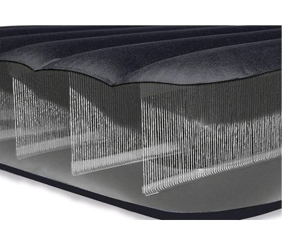 Матрас надувной INTEX Матрас надувн.с подголовн.PILLOW REST CLASSIC BED FIBER-TECH 99x191x25см (в коробке) Арт. 64141