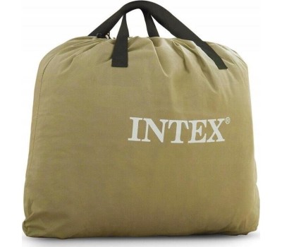 Матрас надувной INTEX Матрас надувн.с подголовн.PILLOW REST CLASSIC BED FIBER-TECH 99x191x25см (в коробке) Арт. 64141