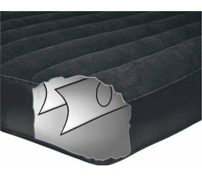 Матрас надувной INTEX Матрас надувн.с подголовн.PILLOW REST CLASSIC BED FIBER-TECH 99x191x25см (в коробке) Арт. 64141