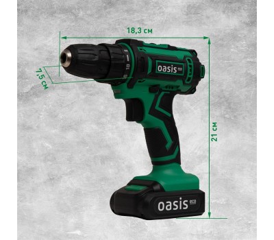 Аккумуляторный шуруповёрт OASIS ASB-14S Eco