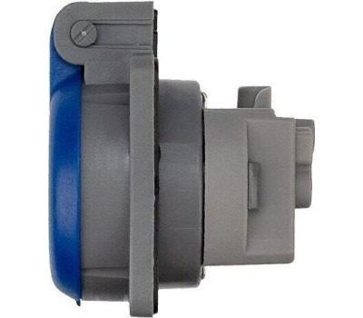 REXANT (111-008) РОЗЕТКА С КРЫШКОЙ, С/З, С/У, 16 А, IP54, ЧЕРНАЯ