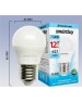 Лампа SMARTBUY (SBL-G45-12-40K-E27) 12W/4000/E27