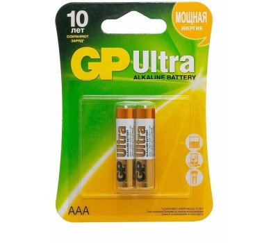 GP Батарея Ultra Alkaline 24AU LR03 (AAA)