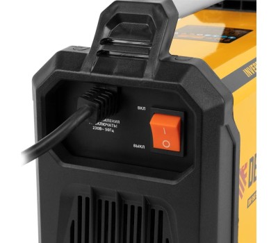 Сварочный аппарат DENZEL Аппарат инвертор. дуговой сварки DM-160 Standart, 160 А, ПВ 60% 94323