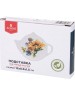 Подставка AGNESS 358-2085 УРОЖАЙ под чайный пакетик 12*8,5*1,5см