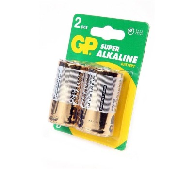 GP D Батарейка Super Alkaline 13AA21-2CRSBC2, 2 шт