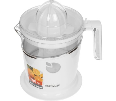 Соковыжималка цитрус DELTA LUX DE-2401 white