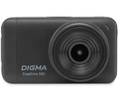 DIGMA Видеорегистратор FreeDrive 580 черный 4Mpix 1296x2304 1296p 140гр. GP2178