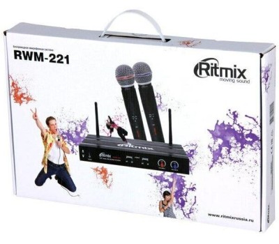 RITMIX Микрофон RWM-221, черный [15115478]