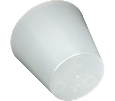 Горшок цветочный HOMVER для орхидей D160мм, 1,6л с дренажной вставкой (белый перламутр) 221608129/02