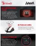 A4TECH Мышь проводная Bloody L65 Max, игровая, оптическая, USB, 12000dpi, белый и рисунок [l65 max naraka]