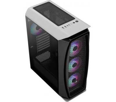 AEROCOOL Корпус ATX Aero One Frost-G-WT-v1, Midi-Tower, без БП, белый [accm-pb17043.21]
