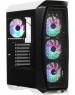 AEROCOOL Корпус ATX Aero One Frost-G-WT-v1, Midi-Tower, без БП, белый [accm-pb17043.21]