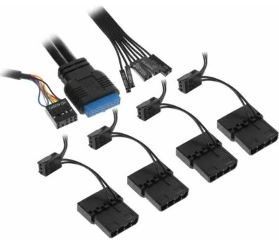 AEROCOOL Корпус ATX Aero One Frost-G-WT-v1, Midi-Tower, без БП, белый [accm-pb17043.21]