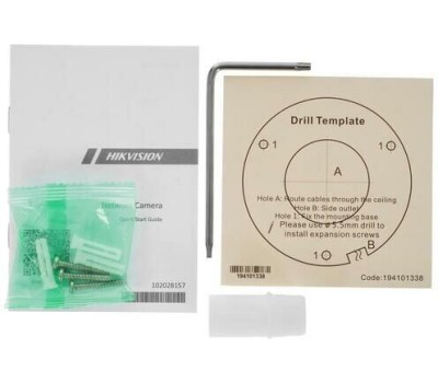 Камера видеонаблюдения HIKVISION Камера видеонаблюдения IP DS-2CD2047G2-LU(C)(2.8mm), 2688х1520 pix, 2.8 мм, белый