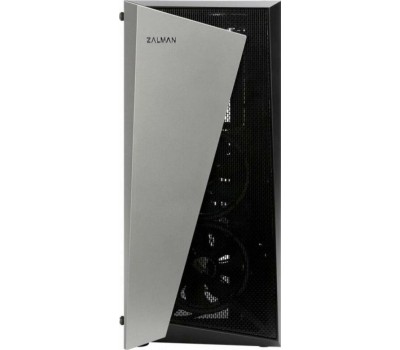 ZALMAN Корпус ATX S4 Plus, Midi-Tower, без БП, черный [s4 plus black]