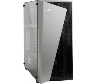 ZALMAN Корпус ATX S4 Plus, Midi-Tower, без БП, черный [s4 plus black]