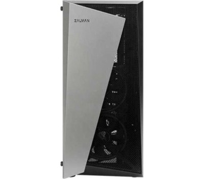 ZALMAN Корпус ATX S4 Plus, Midi-Tower, без БП, черный [s4 plus black]