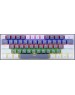 Клавиатура DEFENDER Клавиатура USB FIZZ GREY/WHITE REDRAGON 70675