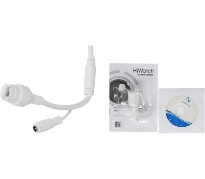 HIWATCH Камера видеонаблюдения IP DS-I400(D)(2.8mm), 2.8 мм, белый