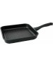 РОССИЯ 1426-03 Сковорода-гриль литая алюм., 24 см, 2х-слойное а/п покр., ручка с покрытием Soft touch