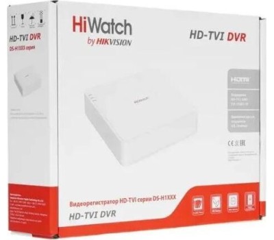 Видеорегистратор HIWATCH Видеорегистратор HVR (гибридный) DS-H104GA(B)