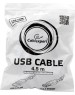 Gembird/Cablexpert CCF2-USB2-AMAF-15 USB 2.0 Pro Кабель , AM/AF, 4.5м, экран, 2феррит.кольца, черный, пакет