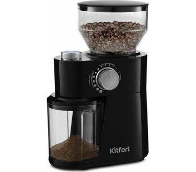Кофемолка KITFORT Кофемолка КТ-741, черный
