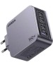 UGREEN Зарядное устройство X763 (25877) Nexode Pro 160W USB-A+3*USB-C GaN Tech Fast Charger EU с кабелем 1,5M 240W. Цвет: серый