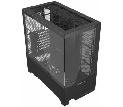 Powercase Vision Black V2, Tempered Glass, чёрный, ATX (CVBAV2-L0)