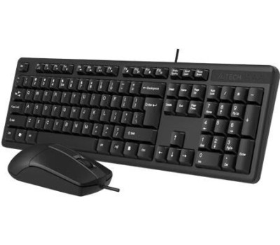 A4TECH Клавиатура + мышь KK-3330S клав:черный мышь:черный USB [1530250]