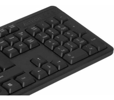 A4TECH Клавиатура + мышь KK-3330S клав:черный мышь:черный USB [1530250]