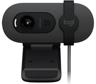 Веб-камера LOGITECH Web-камера HD Webcam Brio 105, графитовый [960-001592]