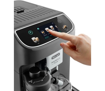 DELONGHI Кофемашина автоматическая Magnifica Plus ECAM320.61.G, 15Бар, с автоматическим капучинатором, серый