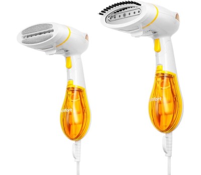 Отпариватель KITFORT Отпариватель ручной КТ-9191-1, белый/желтый