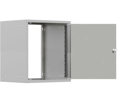 NTSS Шкаф коммутационный Lime -WL12U5545GS настенный, стеклянная передняя дверь, 12U, 550x450 мм